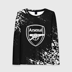 Лонгслив женский Арсенал черепа краски, цвет: 3D-принт