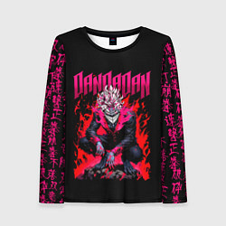 Лонгслив женский Дандадан, Окарун, цвет: 3D-принт