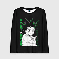Лонгслив женский Гон Фрикс Хантер х Хантер, цвет: 3D-принт