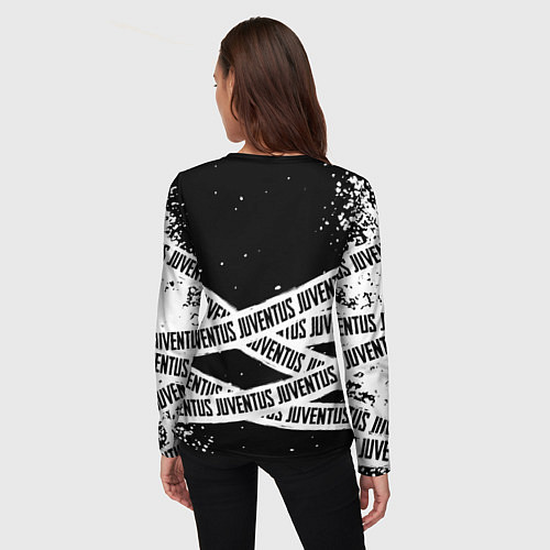 Женский лонгслив Бавария Мюнхен x Ювентус / 3D-принт – фото 4