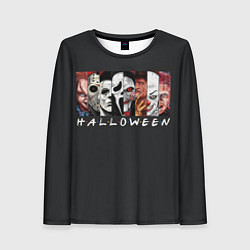 Лонгслив женский Герои ужасов, цвет: 3D-принт