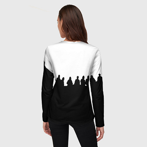 Женский лонгслив Ювентус команды / 3D-принт – фото 4