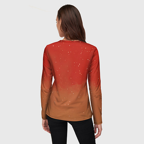 Женский лонгслив Новый год - лошадка 2026 / 3D-принт – фото 4