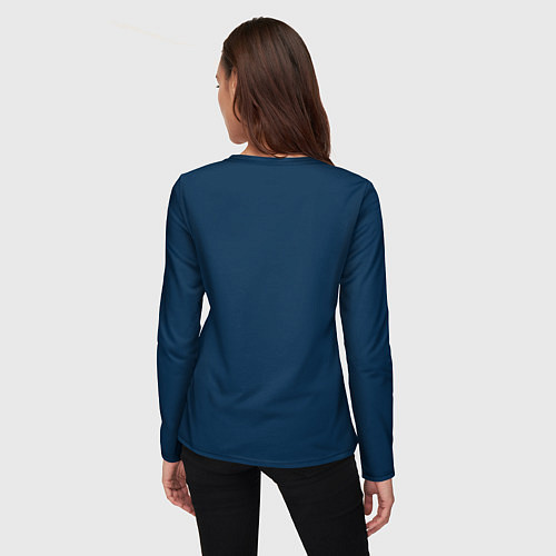 Женский лонгслив Бережёного бог бережёт / 3D-принт – фото 4