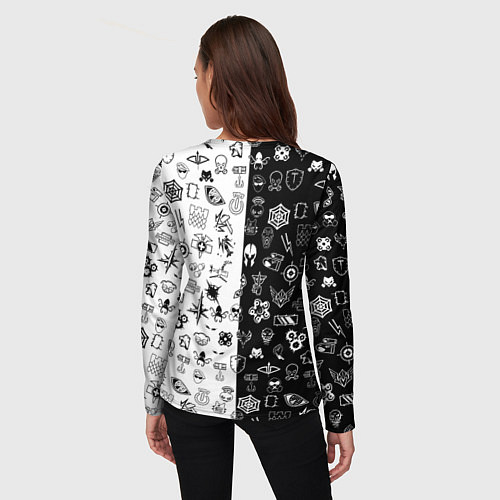 Женский лонгслив Манчестер сити ачивки / 3D-принт – фото 4