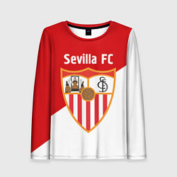 Лонгслив женский Sevilla FC, цвет: 3D-принт