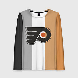 Лонгслив женский Philadelphia Flyers, цвет: 3D-принт