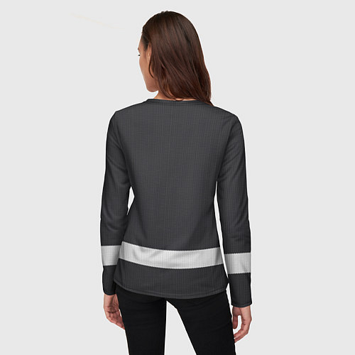 Женский лонгслив Олень свитер вязаный / 3D-принт – фото 4