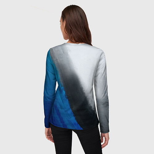 Женский лонгслив Баскетбол бросок / 3D-принт – фото 4