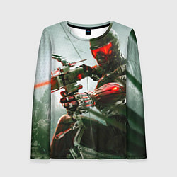 Лонгслив женский Сrysis, цвет: 3D-принт