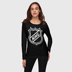Лонгслив женский NHL, цвет: 3D-принт — фото 2