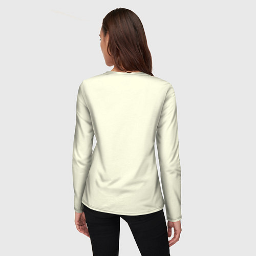 Женский лонгслив Яблоко от яблони / 3D-принт – фото 4