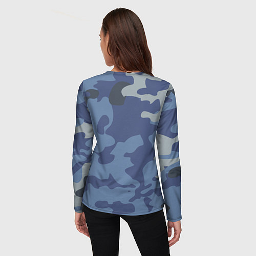 Женский лонгслив Cs:go - Clear Water Чистая вода / 3D-принт – фото 4