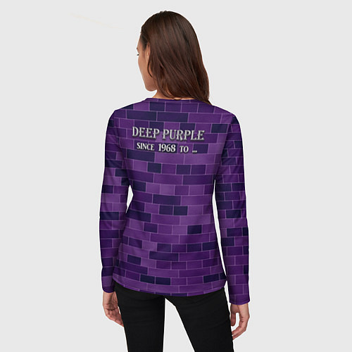 Женский лонгслив Deep Purple / 3D-принт – фото 4