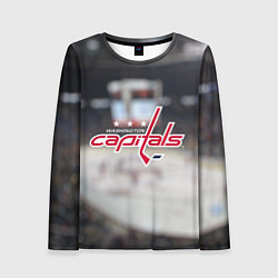 Женский лонгслив Washington Capitals