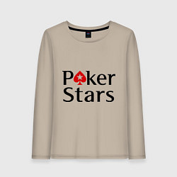Женский лонгслив Poker Stars