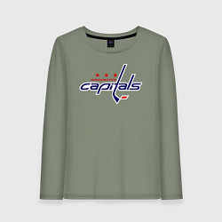 Женский лонгслив Washington Capitals