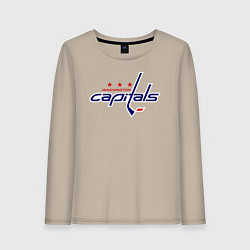 Женский лонгслив Washington Capitals