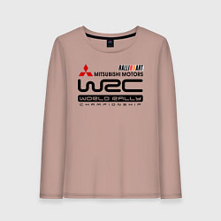 Женский лонгслив Mitsubishi wrc