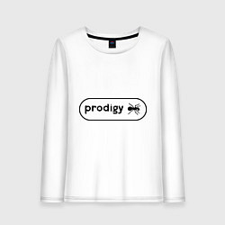Женский лонгслив Prodigy лого с муравьем