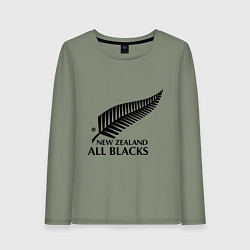 Женский лонгслив New Zeland: All blacks