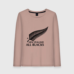 Женский лонгслив New Zeland: All blacks