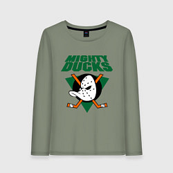 Женский лонгслив Anaheim Mighty Ducks