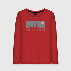 Женский лонгслив Bayern Munchen - Munchen City grey 2022