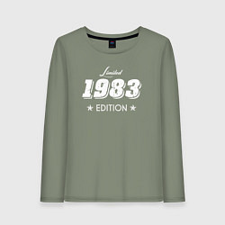 Женский лонгслив Limited Edition 1983