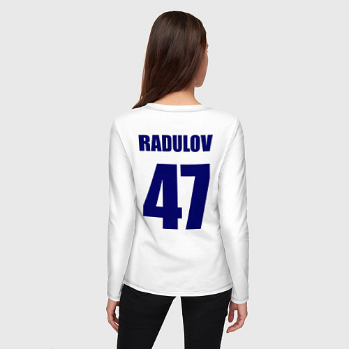 Женский лонгслив Nashville Predators: Radulov 47 / Белый – фото 4