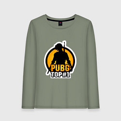 Женский лонгслив PUBG Top 1