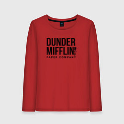 Женский лонгслив Dunder Mifflin