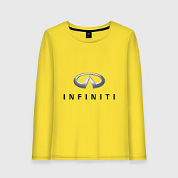 Женский лонгслив Logo Infiniti