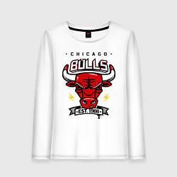 Женский лонгслив Chicago Bulls est. 1966