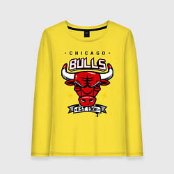 Женский лонгслив Chicago Bulls est. 1966