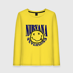 Женский лонгслив Nevermind Nirvana