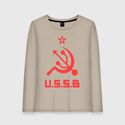 Женский лонгслив USSB