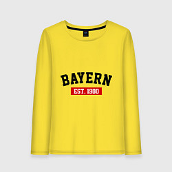 Женский лонгслив FC Bayern Est. 1900