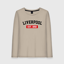 Женский лонгслив FC Liverpool Est. 1892