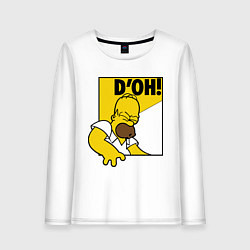 Женский лонгслив Homer D'OH!