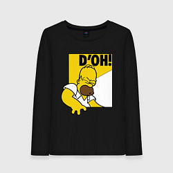 Женский лонгслив Homer D'OH!