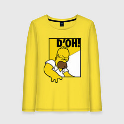 Женский лонгслив Homer D'OH!