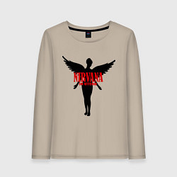 Женский лонгслив Nirvana: In Utero