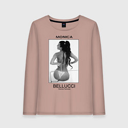 Женский лонгслив Monica Bellucci: Donna Famosa