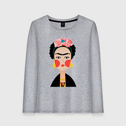 Женский лонгслив Фрида Кало