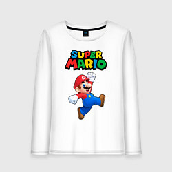 Женский лонгслив Super Mario