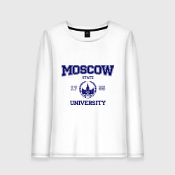 Женский лонгслив MGU Moscow University
