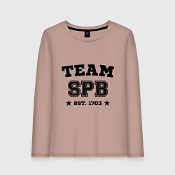 Женский лонгслив Team SPB est. 1703