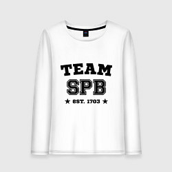 Женский лонгслив Team SPB est. 1703