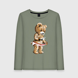 Женский лонгслив Nasty Bear
